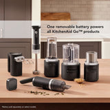 Kitchenaid 5KFCR500BM Food Chopper GO Cordless 3 Speeds Without Battery 1.18L Black Matte [Battery Sold Separately] | TBM Online