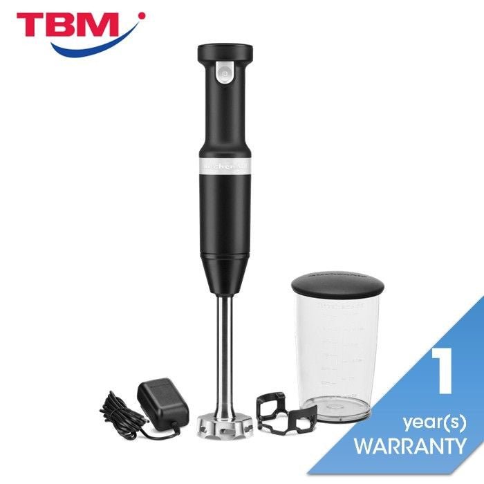 Kitchenaid 5KHBBV53GBM Hand Blender Cordless Variable Speed - Black Matte | TBM Online