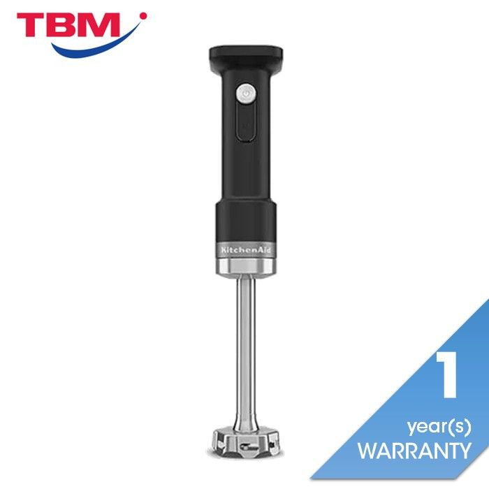 Kitchenaid 5KHBRV00BM Hand Blender GO Cordless Without Battery 12V Black Matte [Battery Sold Separately] | TBM Online