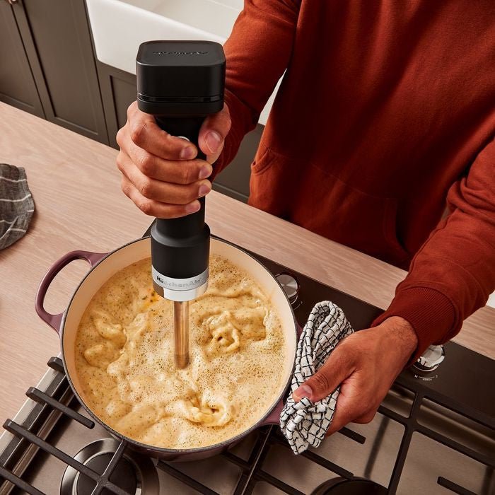 Kitchenaid 5KHBRV00BM Hand Blender GO Cordless Without Battery 12V Black Matte [Battery Sold Separately] | TBM Online
