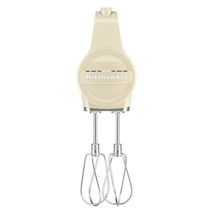 KitchenAid 5KHMB732GAC Hand Mixer Cordless 7 Speed - Almond Cream | TBM Online