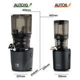 Kuvings AUTO6 SV Mini Max Hands Free Slow Juicer Matte White Silver | TBM Online