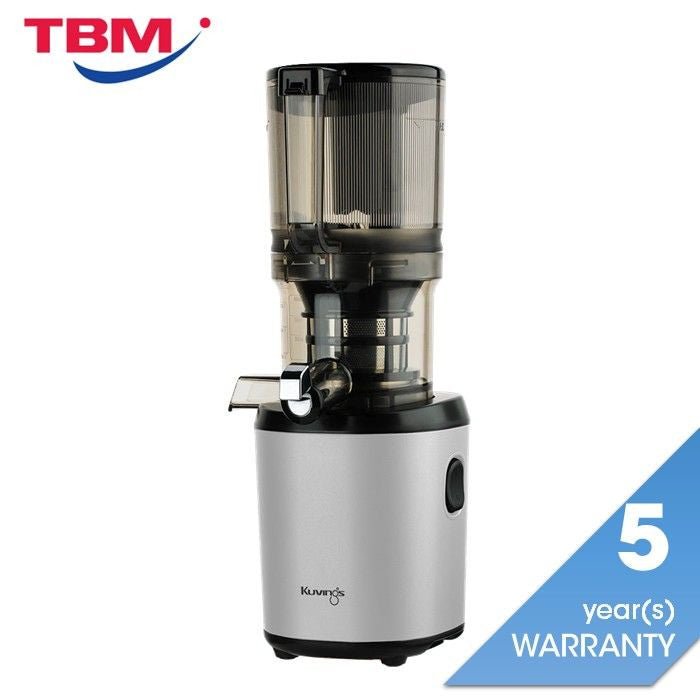 Kuvings AUTO6 SV Mini Max Hands Free Slow Juicer Matte White Silver | TBM Online
