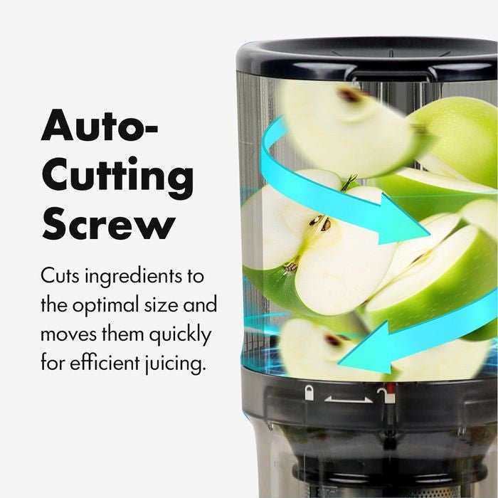 Kuvings AUTO6 SV Mini Max Hands Free Slow Juicer Matte White Silver | TBM Online