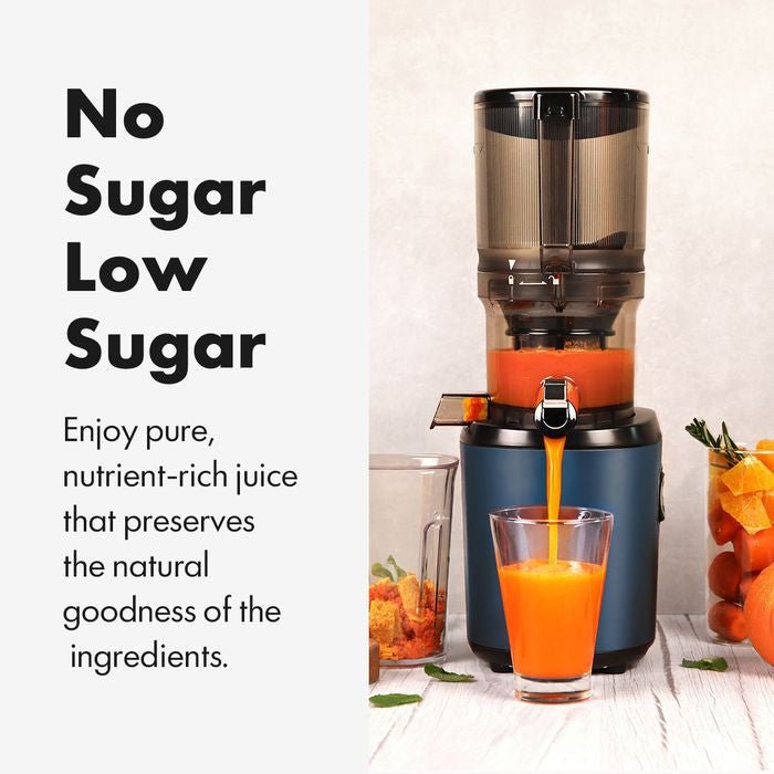 Kuvings AUTO6 SV Mini Max Hands Free Slow Juicer Matte White Silver | TBM Online