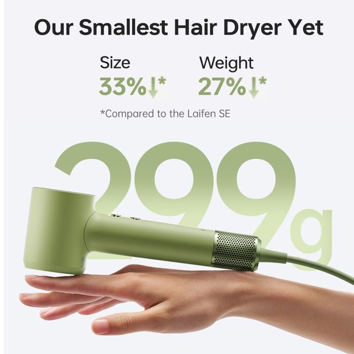 Laifen SLF - MINI(G) Mini Hair Dryer High Speed Green | TBM Online