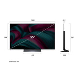 LG OLED55C5PSA 55" 4K OLED EVO AI C5 Smart TV | TBM Online