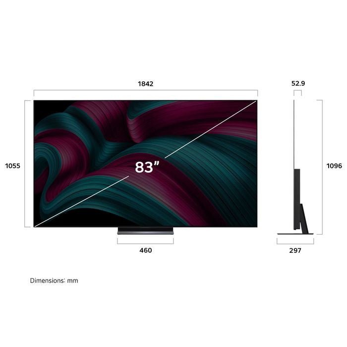 LG OLED83C5PSA 83" 4K OLED EVO AI C5 Smart TV | TBM Online