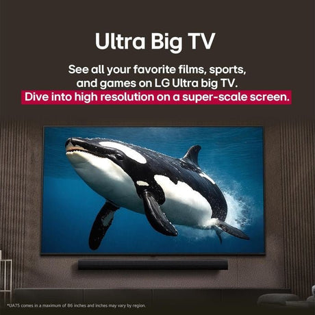 LG 50UA8450PSA 50" 4K UHD GEN8 Super Upscaling AI Sound PRO Smart TV | TBM Online