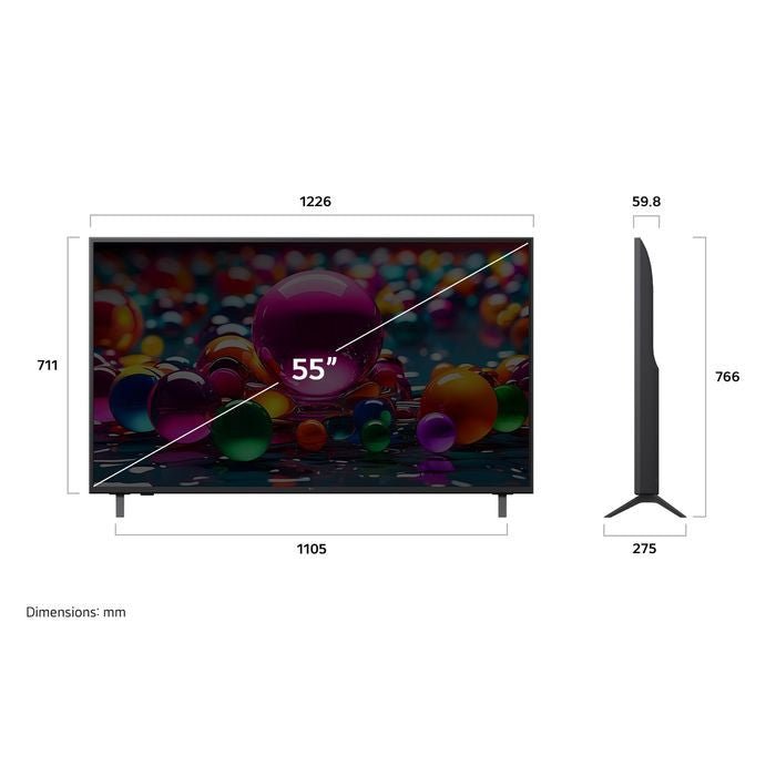 LG 55UA8450PSA 55" 4K UHD GEN8 SUPER Upscaling AI Sound Pro Smart TV | TBM Online