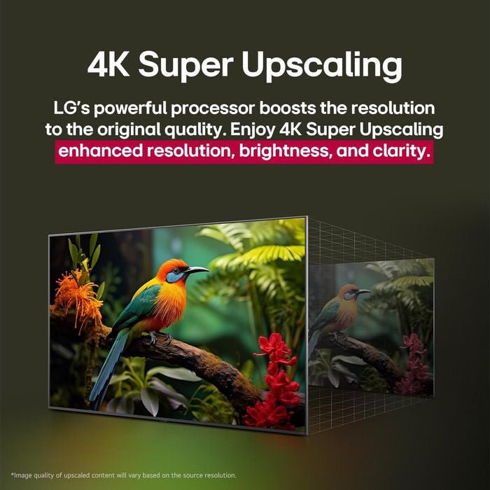 LG 65UA7350PSBQ 65" 4K UHD GEN8 Super Upscaling AI Sound Pro Smart TV | TBM Online