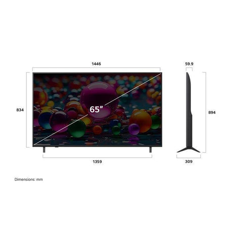 LG 65UA8055PSA 65" 4K UHD Gen8 Super Upscaling AI Sound Pro Smart TV | TBM Online