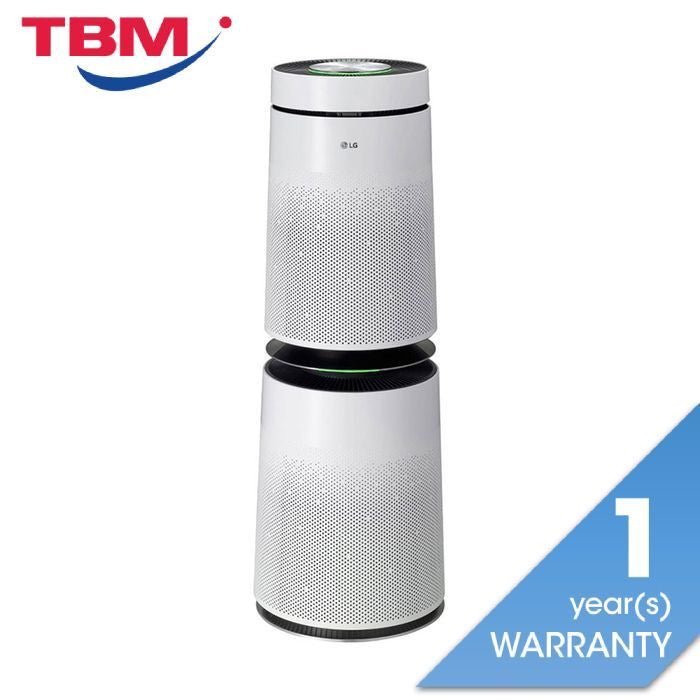 LG AS10GDWB0 Air Purifier Dual Booster White | TBM Online