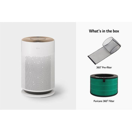 LG AS60GHCG0 Puricare 360 Hit Air Purifier With Compact And Complete Air Purification Brown | TBM Online