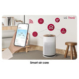 LG AS60GHCG0 Puricare 360 Hit Air Purifier With Compact And Complete Air Purification Brown | TBM Online