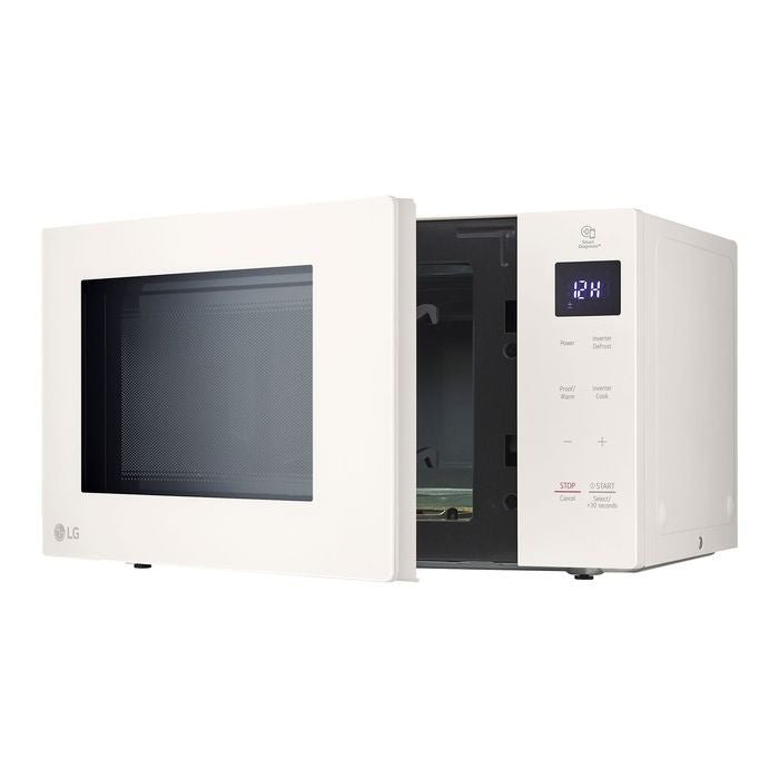 LG MS2535GIK 25L NeoChef™ Smart Inverter Objet Solo Microwave Oven Beige | TBM Online