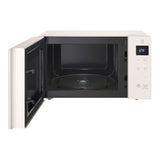 LG MS2535GIK 25L NeoChef™ Smart Inverter Objet Solo Microwave Oven Beige | TBM Online
