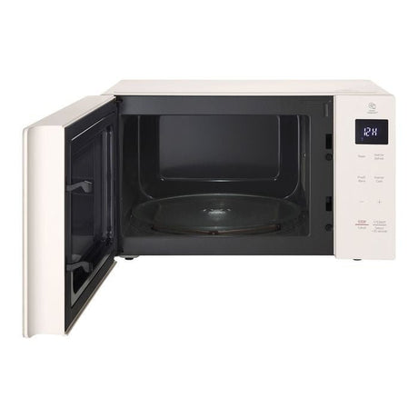 LG MS2535GIK 25L NeoChef™ Smart Inverter Objet Solo Microwave Oven Beige | TBM Online