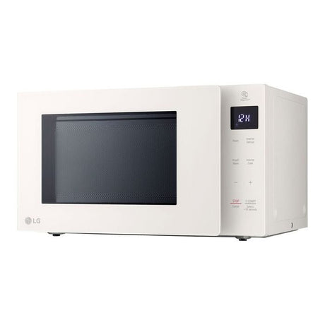 LG MS2535GIK 25L NeoChef™ Smart Inverter Objet Solo Microwave Oven Beige | TBM Online