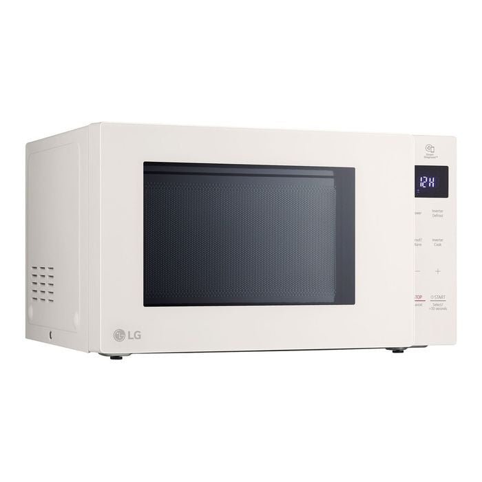 LG MS2535GIK 25L NeoChef™ Smart Inverter Objet Solo Microwave Oven Beige | TBM Online