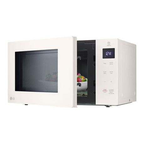 LG MS2535GIK 25L NeoChef™ Smart Inverter Objet Solo Microwave Oven Beige | TBM Online