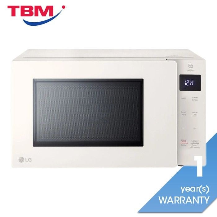 LG MS2535GIK 25L NeoChef™ Smart Inverter Objet Solo Microwave Oven Beige | TBM Online