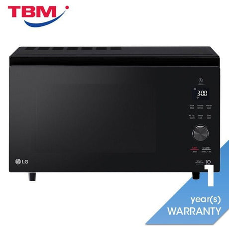 LG MJ3965BGS 39L Convection Inverter + Steam Chef Microwave Oven Black | TBM Online