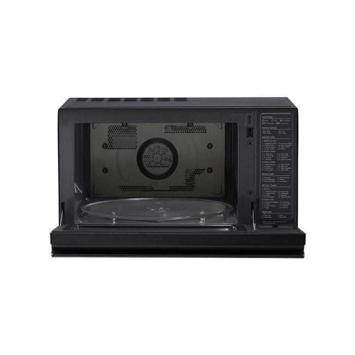 LG MJ3965BGS 39L Convection Inverter + Steam Chef Microwave Oven Black | TBM Online