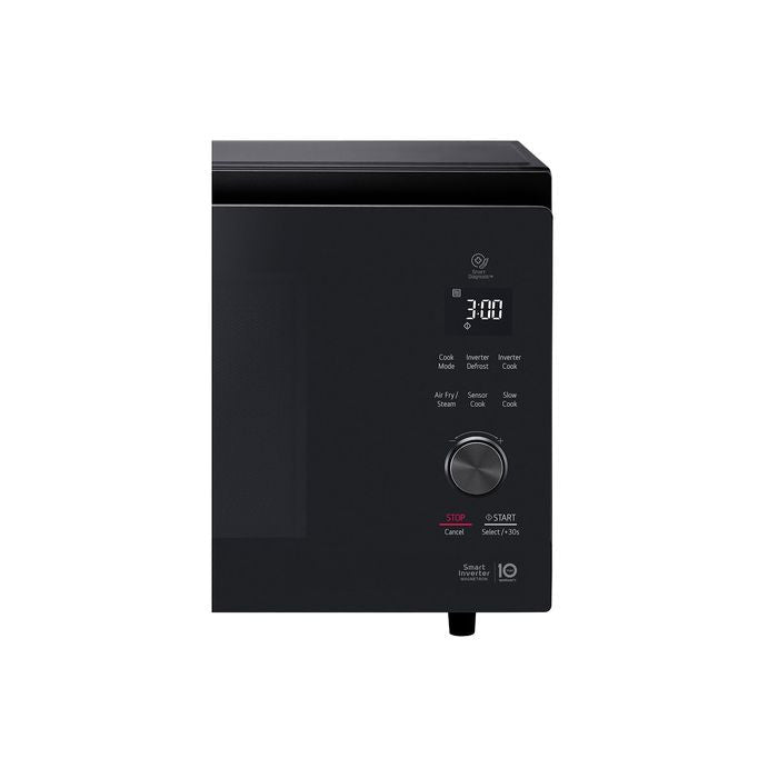 LG MJ3965BGS 39L Convection Inverter + Steam Chef Microwave Oven Black | TBM Online