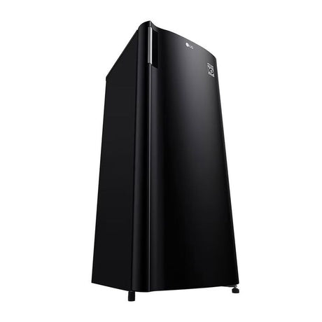 LG GN - 304SHBR Vertical Upright Freezer G171L With Smart Inverter Compressor Matte Black | TBM Online