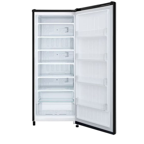 LG GN - 304SHBR Vertical Upright Freezer G171L With Smart Inverter Compressor Matte Black | TBM Online