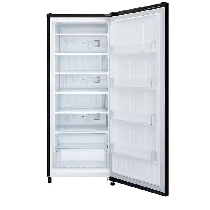 LG GN - 304SHBR Vertical Upright Freezer G171L With Smart Inverter Compressor Matte Black | TBM Online
