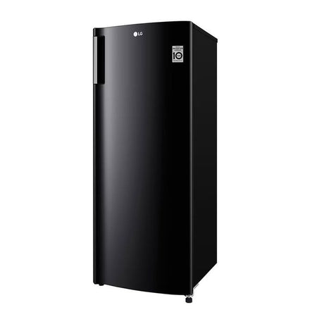 LG GN - 304SHBR Vertical Upright Freezer G171L With Smart Inverter Compressor Matte Black | TBM Online