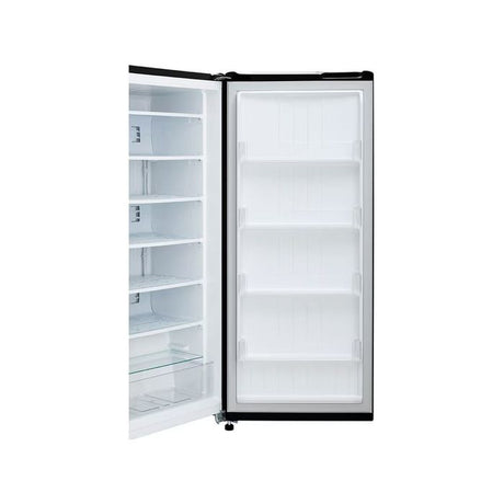 LG GN - 304SHBR Vertical Upright Freezer G171L With Smart Inverter Compressor Matte Black | TBM Online