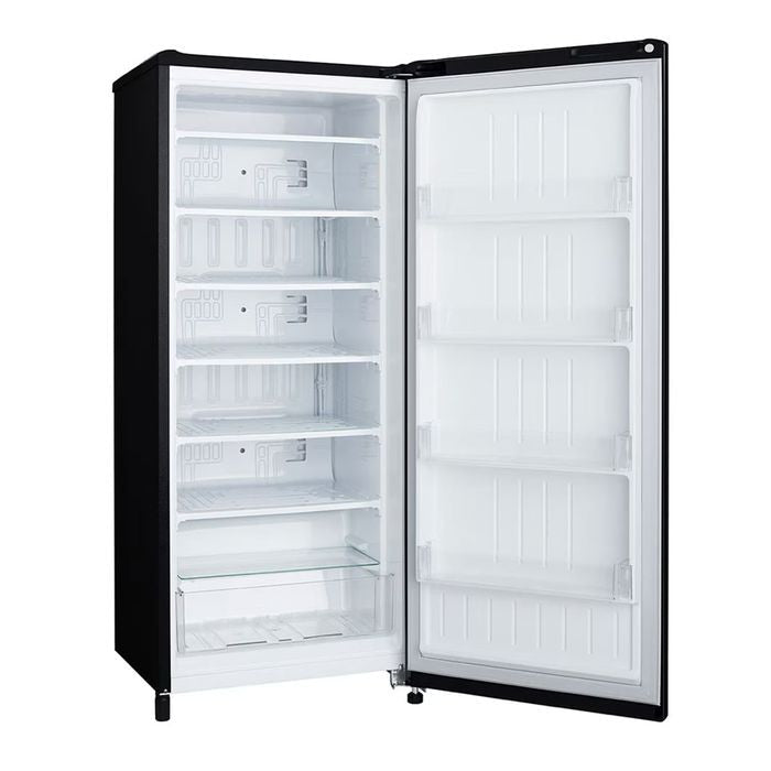 LG GN - 304SHBR Vertical Upright Freezer G171L With Smart Inverter Compressor Matte Black | TBM Online
