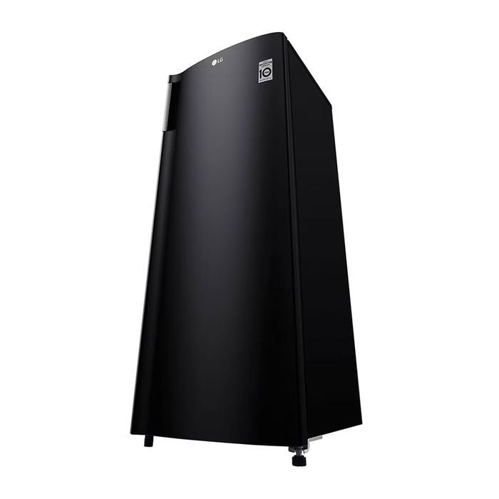 LG GN - 304SHBR Vertical Upright Freezer G171L With Smart Inverter Compressor Matte Black | TBM Online