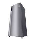 LG GN - 304SLBR Vertical Freezer 165L Smart Inverter Platinum Silver | TBM Online