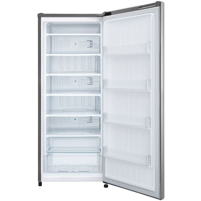 LG GN - 304SLBR Vertical Freezer 165L Smart Inverter Platinum Silver | TBM Online