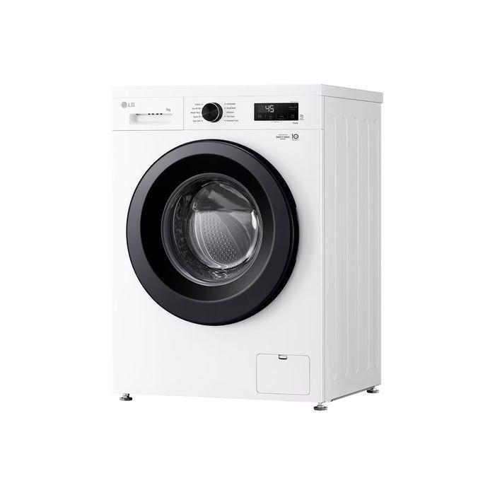 LG FB1209S5W 9kg Front Load Washer With 6 Motion Inverter Direct Drive | TBM Online