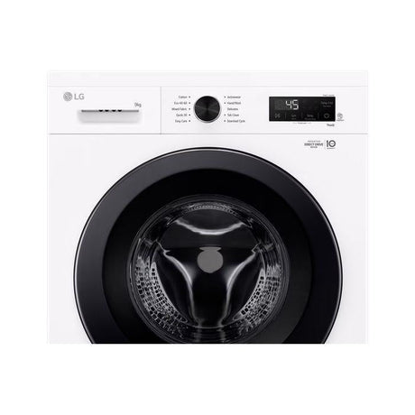 LG FB1209S5W 9kg Front Load Washer With 6 Motion Inverter Direct Drive | TBM Online