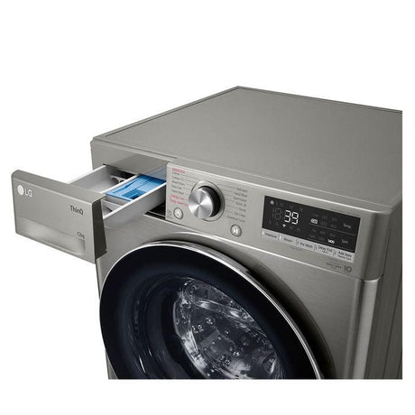 LG FV1412S3P Front Load Washer 12.0kg Turbowash 360 Tempered Glass Door | TBM Online