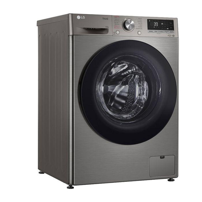 LG FV1412S3P Front Load Washer 12.0kg Turbowash 360 Tempered Glass Door | TBM Online