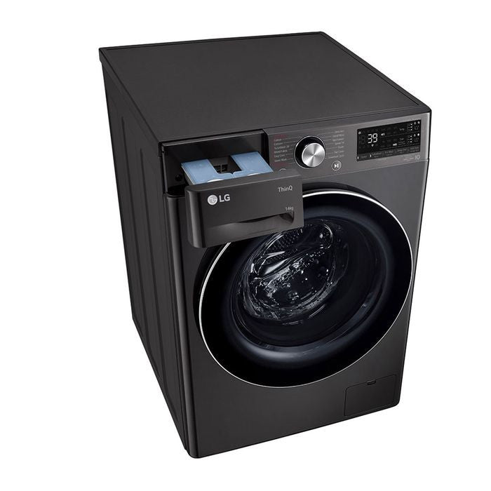 LG FV1414S3B Front Load Washer 14.0kg Tempered Glass Door Smart ThinQ | TBM Online