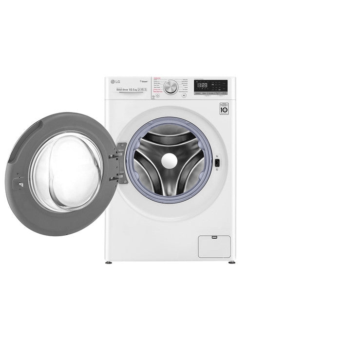 LG FV1450S4W Front Load Washer With AI Direct Drive 10.5KG | TBM Online