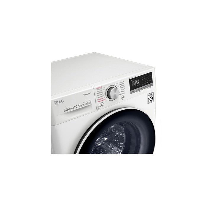 LG FV1450S4W Front Load Washer With AI Direct Drive 10.5KG | TBM Online