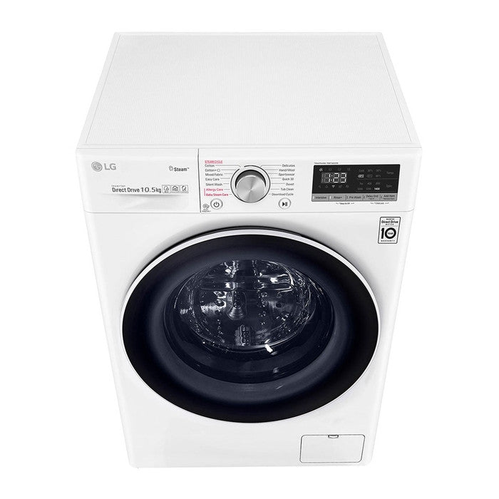 LG FV1450S4W Front Load Washer With AI Direct Drive 10.5KG | TBM Online