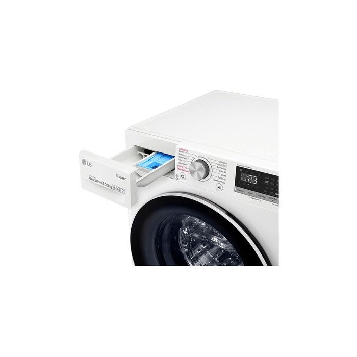 LG FV1450S4W Front Load Washer With AI Direct Drive 10.5KG | TBM Online