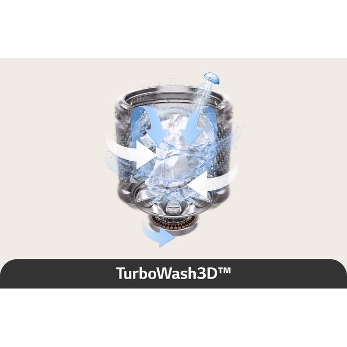 LG TX2725AT9J Top Load Washer 25kg With Intelligent Fabric Care | TBM Online