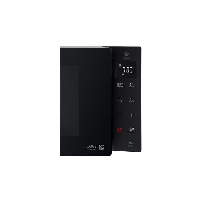 LG MH6535GIS Grill Inverter Microwave Oven SMOG Glass Black | TBM Online