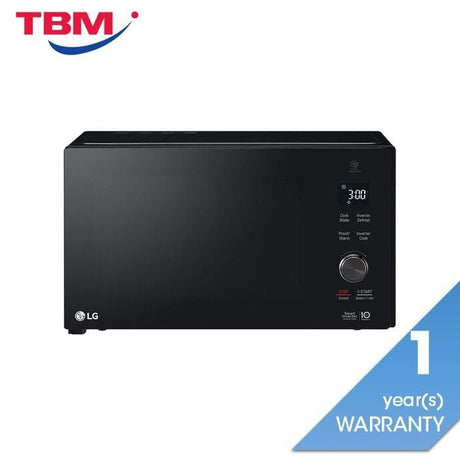 LG MH6535GIS Grill Inverter Microwave Oven SMOG Glass Black | TBM Online